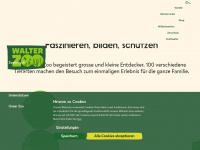 walterzoo.ch Webseite Vorschau