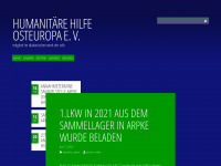 humanitaere-hilfe-osteuropa.de Webseite Vorschau