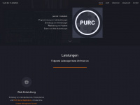 purc.de Webseite Vorschau