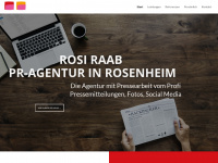 rosi-raab.de Webseite Vorschau