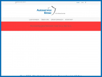autoservice-ritter.com Webseite Vorschau