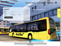 autobus.ag Webseite Vorschau