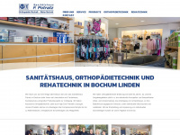 sanitaetshaus-potratz.de Webseite Vorschau