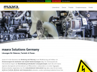 maara-solutions.de Webseite Vorschau