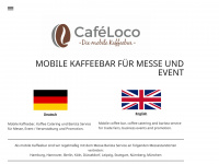 cafe-loco.de Webseite Vorschau
