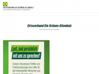 gruene-altenholz.de Webseite Vorschau