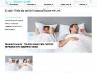 kissen-welt.net Webseite Vorschau
