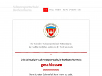 ski-schule-rothenthurm.ch Webseite Vorschau