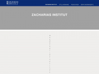 zachariasinstitut.org Webseite Vorschau