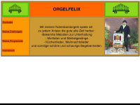 orgelfelix.de Webseite Vorschau