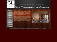 chalet-fertigmodul.at Webseite Vorschau