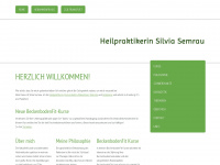 heilpraktikerin-silvia-semrau.de Webseite Vorschau
