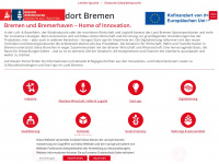 bremen-innovativ.de Webseite Vorschau
