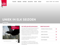 krollermuller.nl Webseite Vorschau