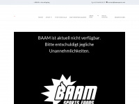 baamsports.net Webseite Vorschau