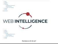 web-intelligence.de Webseite Vorschau