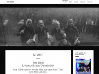 the-beat-band.de Webseite Vorschau