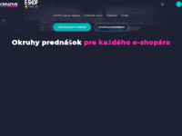 creativesummit.sk Webseite Vorschau