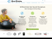 sound-sculpture.de Webseite Vorschau