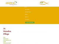 aurea-pflegevermittlung.de Webseite Vorschau