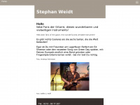 gitarrenlehrer-bonn.com Webseite Vorschau