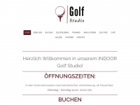 golfstudio.at Webseite Vorschau