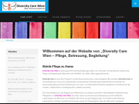 diversitycare.wien Webseite Vorschau