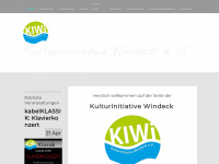 kulturinitiative-windeck.de Webseite Vorschau