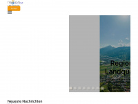 region-landquart.ch Webseite Vorschau