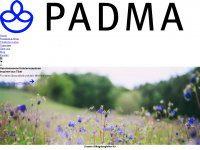 padma.de Webseite Vorschau