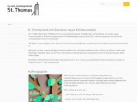 st-thomas-hannover.de Webseite Vorschau