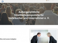 streitbeilegungsstelle.org Webseite Vorschau
