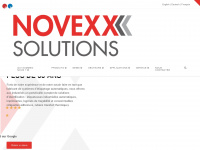 novexx.fr Webseite Vorschau