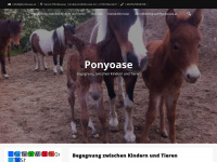 ponyoase.at Webseite Vorschau