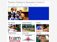 pereira-education-fund.com Webseite Vorschau