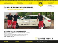 taxi-sk.de Webseite Vorschau