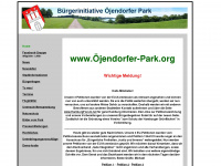 öjendorfer-park.org Webseite Vorschau