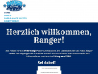 ford-ranger-forum.de Webseite Vorschau