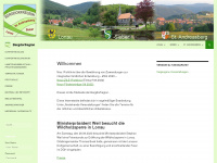 bergdorfregion.de Webseite Vorschau