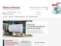 fibers-in-process.de Webseite Vorschau