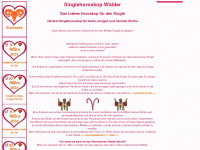 singlehoroskop-widder.de Webseite Vorschau