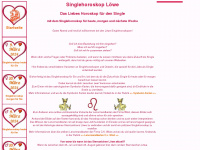 singlehoroskop-loewe.de Webseite Vorschau