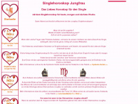 singlehoroskop-jungfrau.de Webseite Vorschau