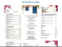 restaurant-kalimera.com Webseite Vorschau