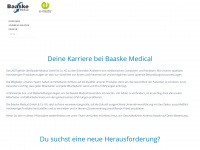 baaske-medical-karriere.de Webseite Vorschau