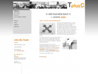tplusc.de Webseite Vorschau
