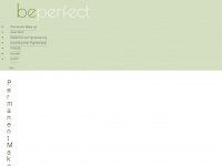 be-perfect.ch Webseite Vorschau