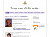 walter-haefner-klang.de Webseite Vorschau