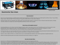 gas-mixer.de Webseite Vorschau