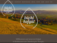 buechihofgut.ch Webseite Vorschau